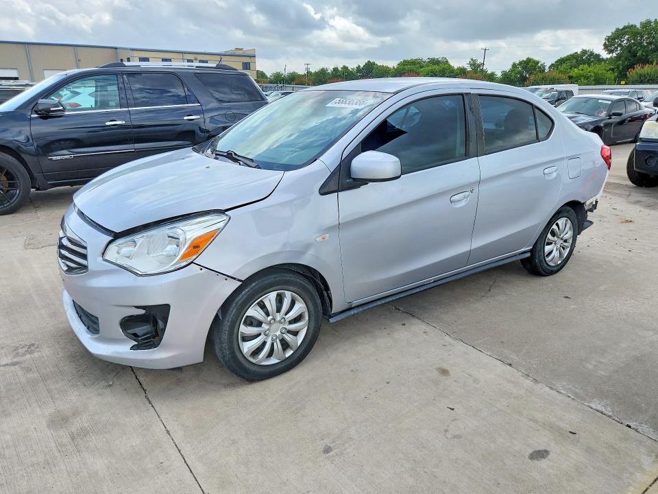 2019 Mitsubishi Mirage მანქანა იყიდება აუქციონზე, vin: ML32F3FJ4KHF17773, აუქციონის ნომერი: 58836386