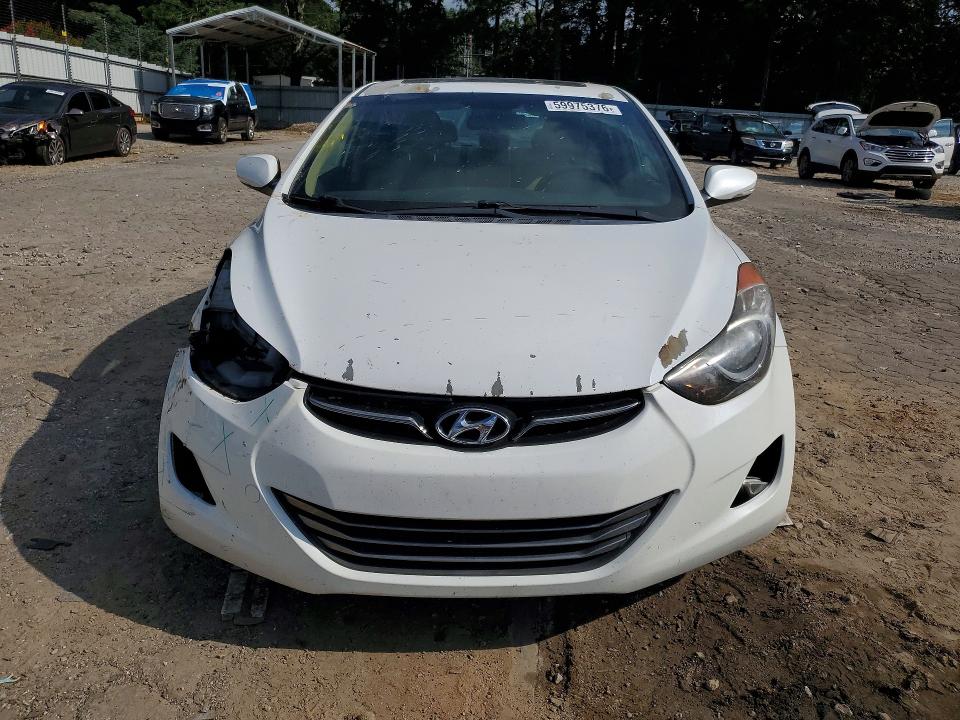 59975376 :رقم المزاد ، 5NPDH4AE6CH092735 vin ، 2012 Hyundai Elantra مزاد بيع