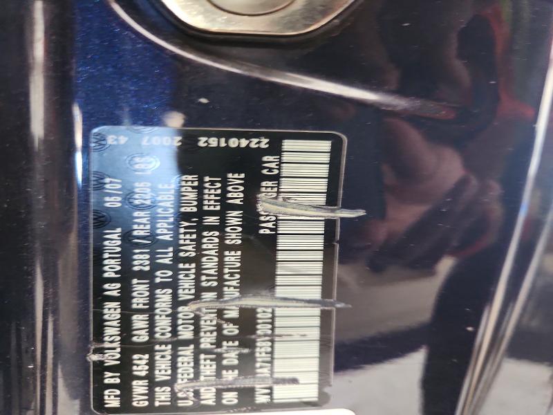 Продажа на аукционе авто 2008 Volkswagen Eos, vin: WVWBA71F58V001029, номер лота: 60666486