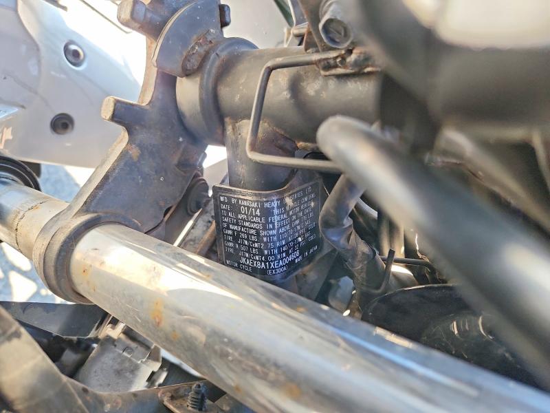 60560316 :رقم المزاد ، JKAEX8A1XEA004608 vin ، 2014 Kawasaki Ex300 مزاد بيع