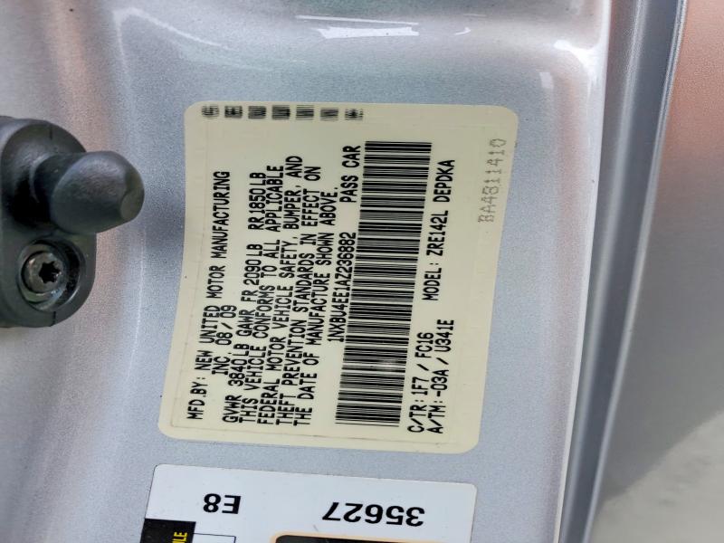 Продаж на аукціоні авто 2010 Toyota Corolla, vin: 1NXBU4EE1AZ236882, номер лоту: 59658866