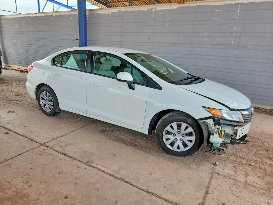2012 Honda Civic მანქანა იყიდება აუქციონზე, vin: 19XFB2F54CE054920, აუქციონის ნომერი: 62080846