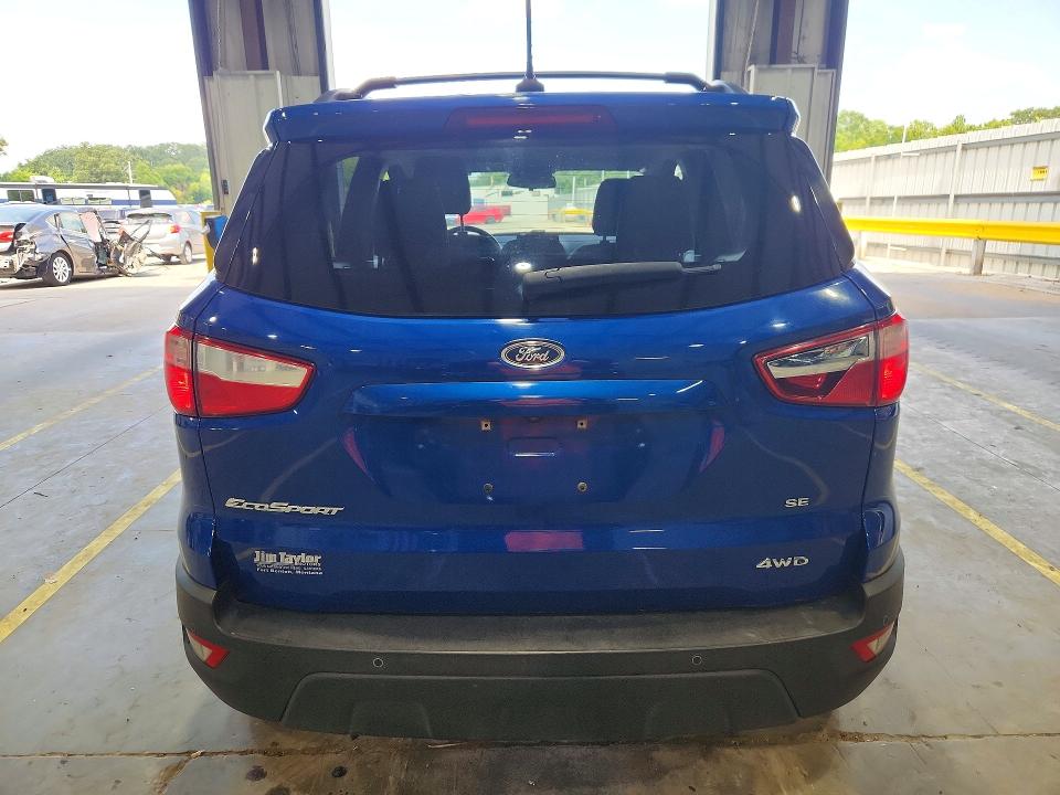 2018 Ford Ecosport მანქანა იყიდება აუქციონზე, vin: MAJ6P1UL8JC182004, აუქციონის ნომერი: 59630356