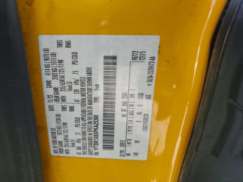 Aukcja sprzedaży 2023 Ford Transit, vin: 1FTBR1X8XPKA25390, numer aukcji: 64684686