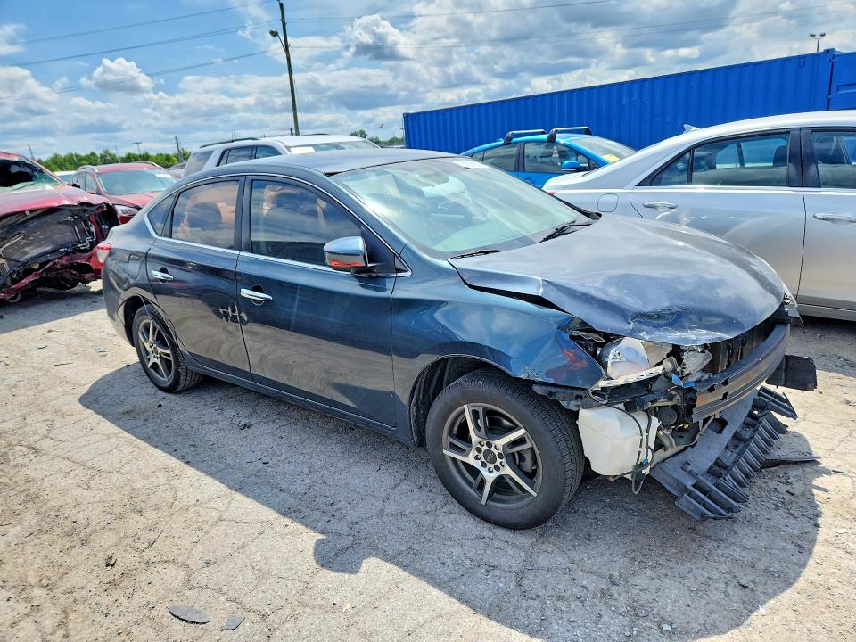 2014 Nissan Sentra მანქანა იყიდება აუქციონზე, vin: 3N1AB7AP4EY261182, აუქციონის ნომერი: 61914226