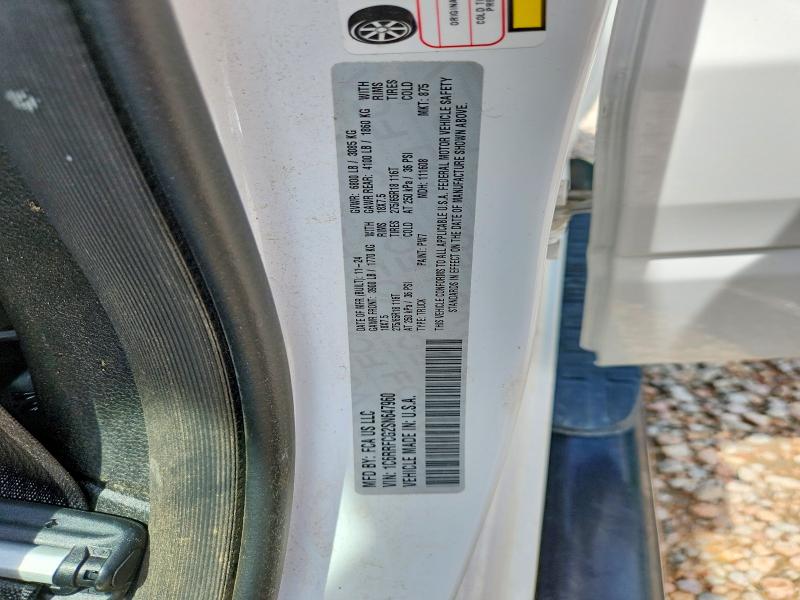 61588606 :رقم المزاد ، 1C6RRFCG2SN647960 vin ، 2025 Ram 1500 مزاد بيع
