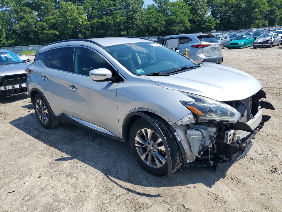 Продажа на аукционе авто 2018 Nissan Murano, vin: 5N1AZ2MH1JN135333, номер лота: 60030036