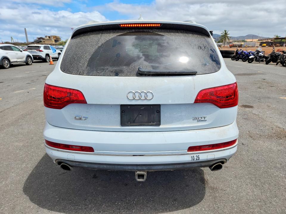 63599876 :رقم المزاد ، WA1LGAFE1FD002417 vin ، 2015 Audi Q7 مزاد بيع