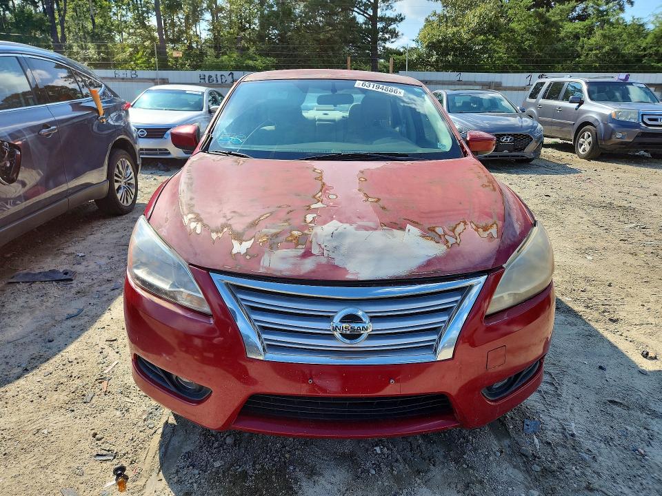 63194886 :رقم المزاد ، 3N1AB7APXEY255046 vin ، 2014 Nissan Sentra مزاد بيع