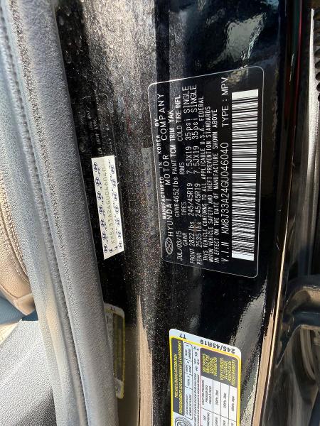 2016 Hyundai Tucson მანქანა იყიდება აუქციონზე, vin: KM8J33A24GU046040, აუქციონის ნომერი: 60708416