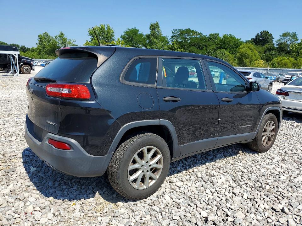 Продаж на аукціоні авто 2015 Jeep Cherokee, vin: 1C4PJMABXFW595075, номер лоту: 61404116