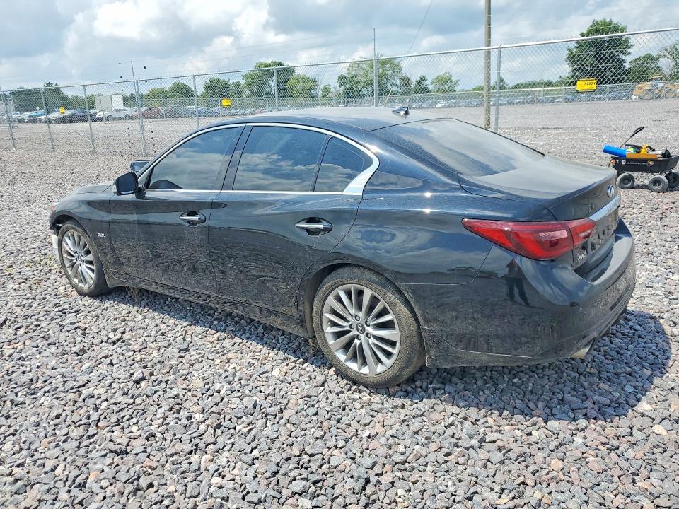 2019 Infiniti Q50 მანქანა იყიდება აუქციონზე, vin: JN1EV7AR8KM553037, აუქციონის ნომერი: 61384456