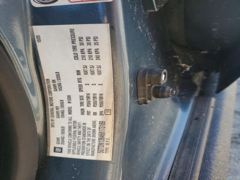 Продаж на аукціоні авто 2006 Hummer H3, vin: 5GTDN136468173189, номер лоту: 62157306