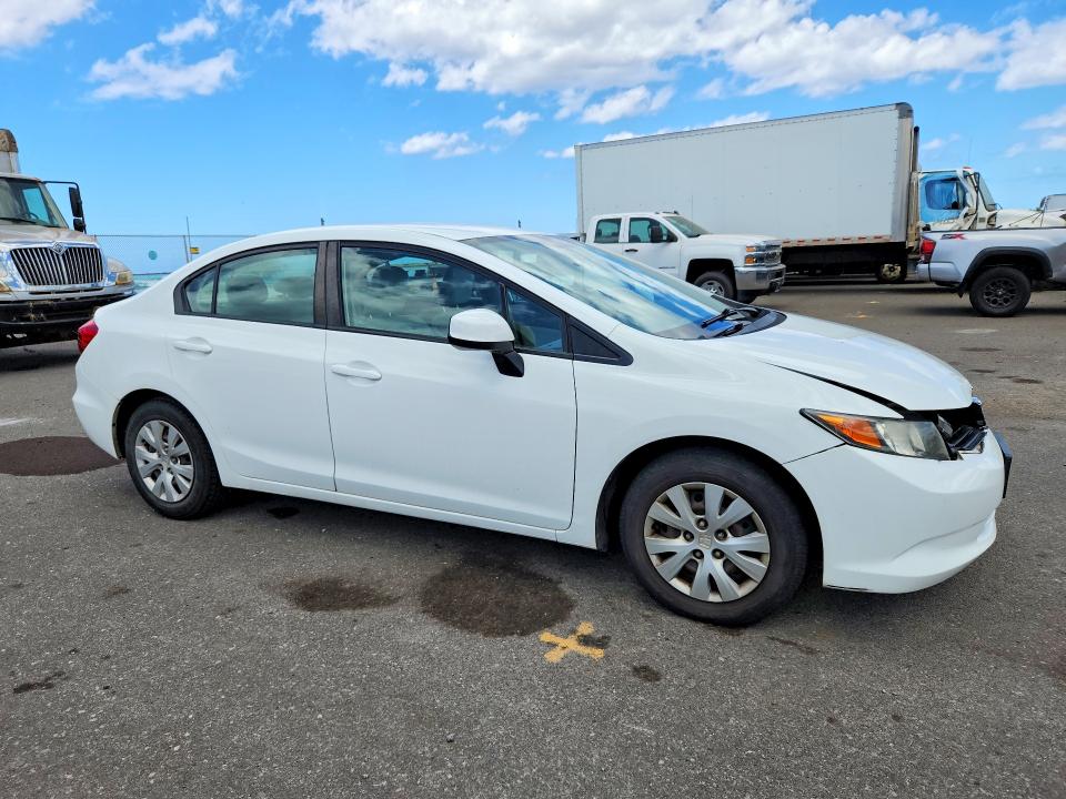 Продажа на аукционе авто 2012 Honda Civic, vin: 2HGFB2F5XCH311861, номер лота: 62647576