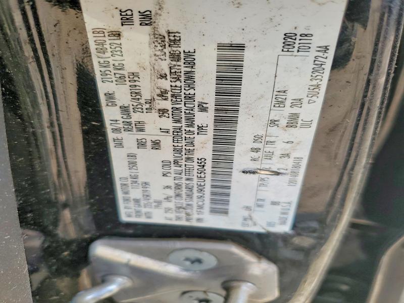Продажа на аукционе авто 2014 Ford Escape, vin: 1FMCU9J90EUE50455, номер лота: 60466956
