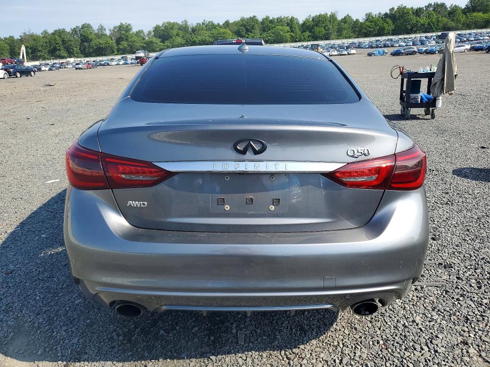 60305826 :رقم المزاد ، JN1EV7AR2JM431465 vin ، 2018 Infiniti Q50 مزاد بيع
