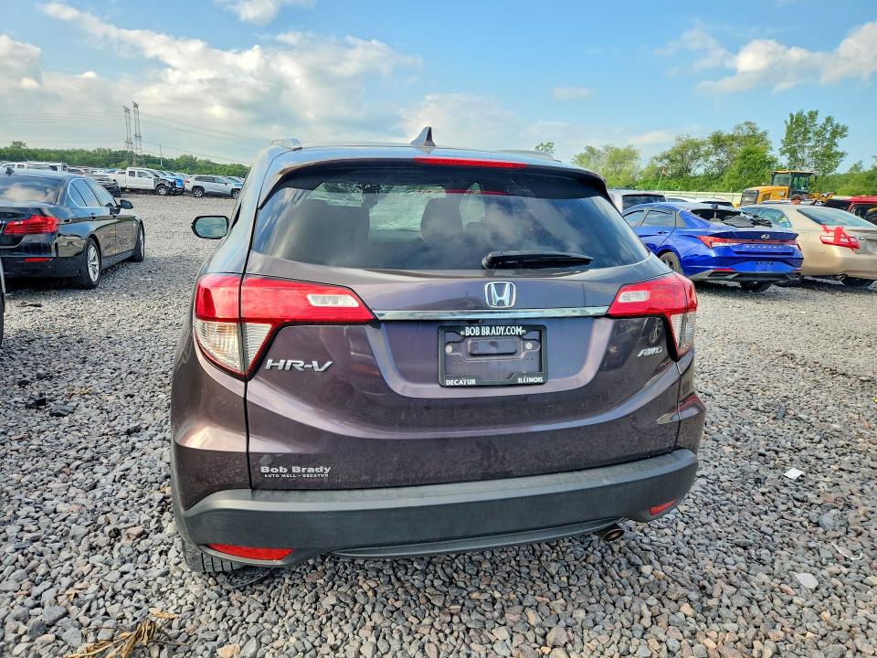 2022 Honda Hr-v მანქანა იყიდება აუქციონზე, vin: 3CZRU6H55NM705177, აუქციონის ნომერი: 59363716