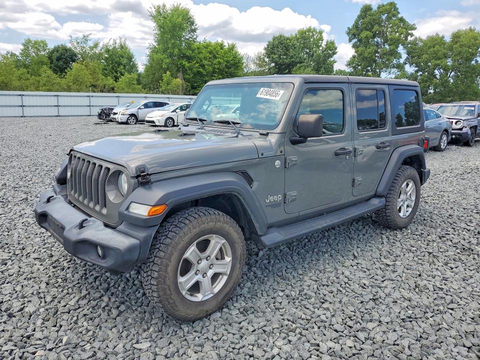 Продажа на аукционе авто 2019 Jeep Wrangler Unlimited, vin: 1C4HJXDN3KW592573, номер лота: 61904856