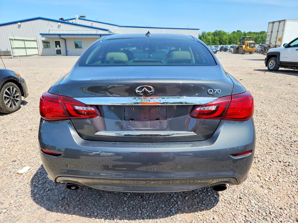 60006086 :رقم المزاد ، JN1BY1APXFM542682 vin ، 2015 Infiniti Q70 مزاد بيع