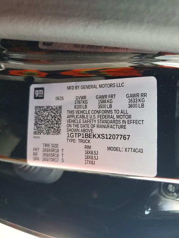 Aukcja sprzedaży 2025 Gmc Canyon, vin: 1GTP1BEKXS1207767, numer aukcji: 61238006