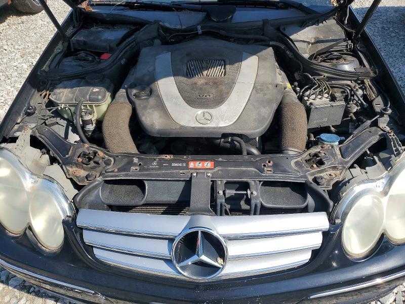 2007 Mercedes-benz Clk მანქანა იყიდება აუქციონზე, vin: WDBTK56F27T080604, აუქციონის ნომერი: 57636636