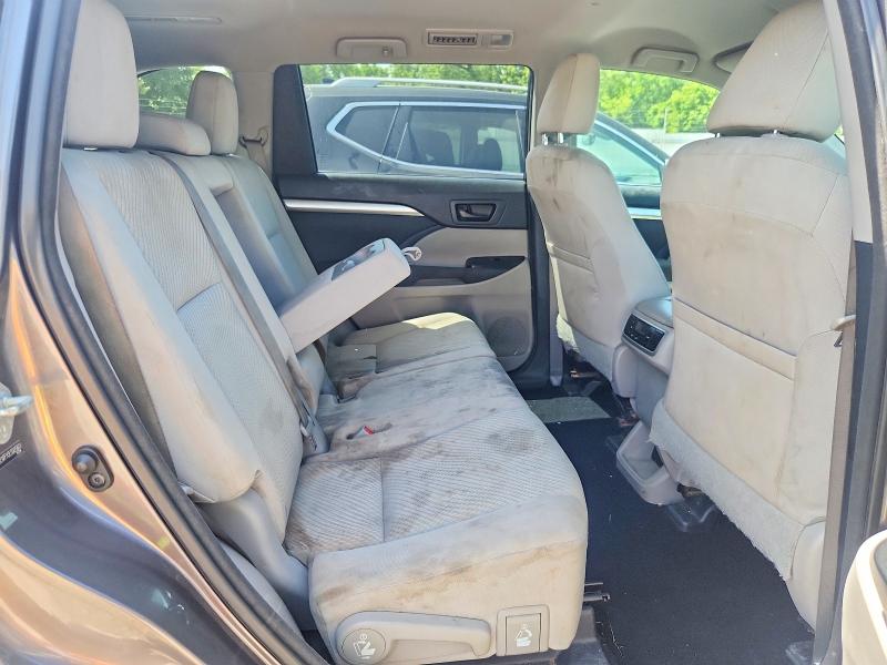 59649636 :رقم المزاد ، 5TDZARFH3ES005803 vin ، 2014 Toyota Highlander مزاد بيع