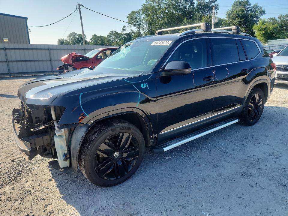 59252696 :رقم المزاد ، 1V2NR2CA8KC515520 vin ، 2019 Volkswagen Atlas مزاد بيع