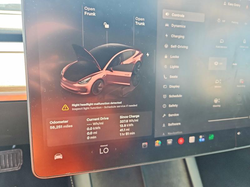 Продажа на аукционе авто 2023 Tesla Model 3, vin: 5YJ3E1EAXPF452832, номер лота: 85636125