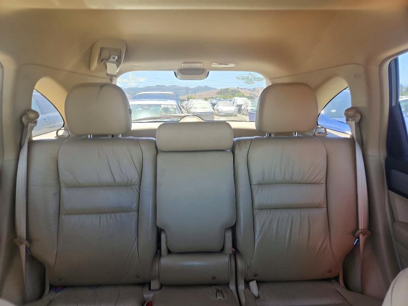 61509166 :رقم المزاد ، JHLRE4H72AC012249 vin ، 2010 Honda Cr-v مزاد بيع