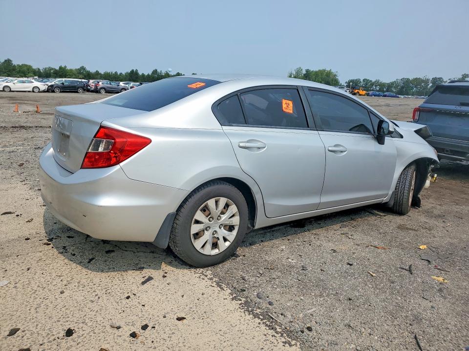Продажа на аукционе авто 2012 Honda Civic, vin: 2HGFB2F53CH591655, номер лота: 61894026