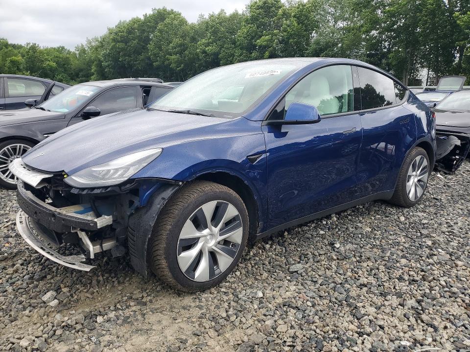 Продаж на аукціоні авто 2021 Tesla Model Y, vin: 5YJYGAEE0MF179642, номер лоту: 60740896