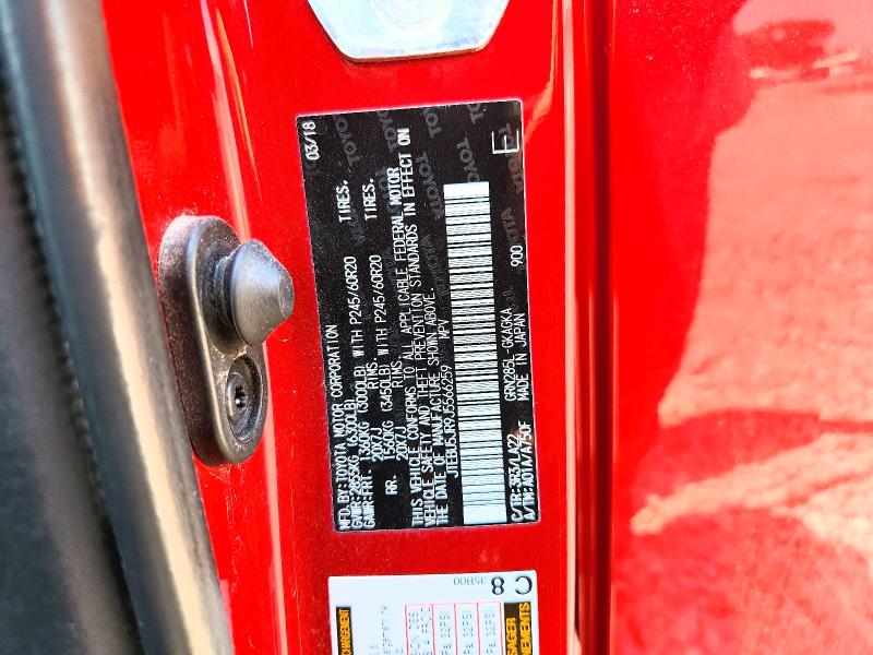 Продажа на аукционе авто 2018 Toyota 4runner, vin: JTEBU5JR9J5566259, номер лота: 60575836