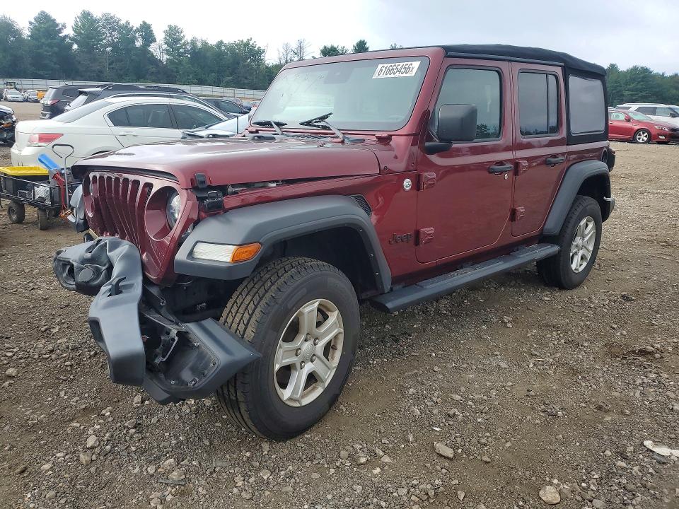 Продажа на аукционе авто 2021 Jeep Wrangler Unlimited, vin: 1C4HJXDN9MW750997, номер лота: 61665456