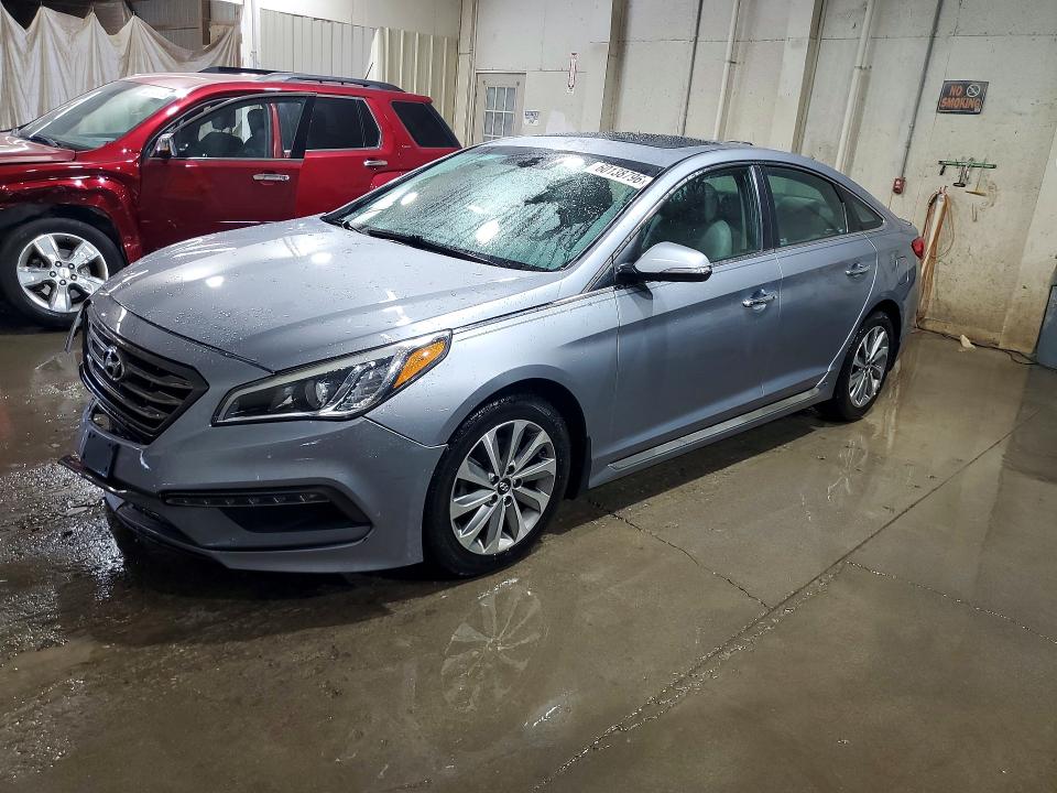 Auction sale of the 2017 Hyundai Sonata, vin: 5NPE34AF4HH445301, lot number: 60138796