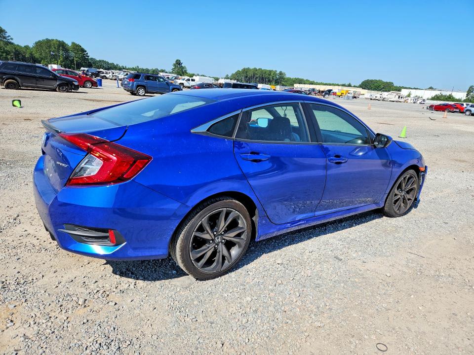 Продажа на аукционе авто 2020 Honda Civic, vin: 2HGFC2F88LH593490, номер лота: 60464276