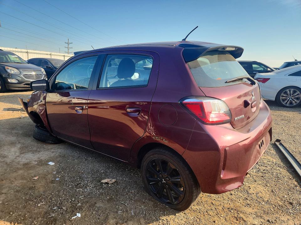 60917376 :رقم المزاد ، ML32AWHJ6NH005043 vin ، 2022 Mitsubishi Mirage مزاد بيع