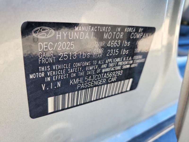 Продаж на аукціоні авто 2026 Hyundai Sonata, vin: KMHL54JC0TA569293, номер лоту: 61732586
