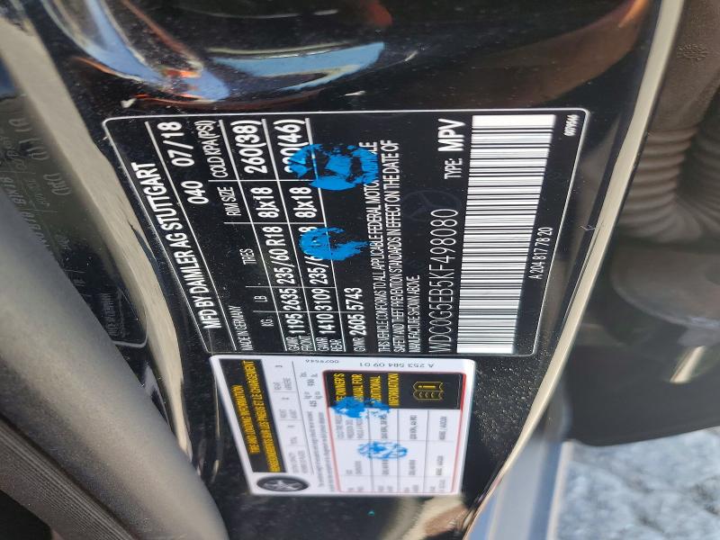 Продажа на аукционе авто 2019 Mercedes-benz Glc, vin: WDC0G5EB5KF498080, номер лота: 61464296