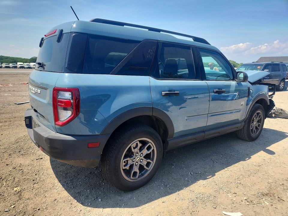 2021 Ford Bronco Sport მანქანა იყიდება აუქციონზე, vin: 3FMCR9B61MRA94495, აუქციონის ნომერი: 59660546
