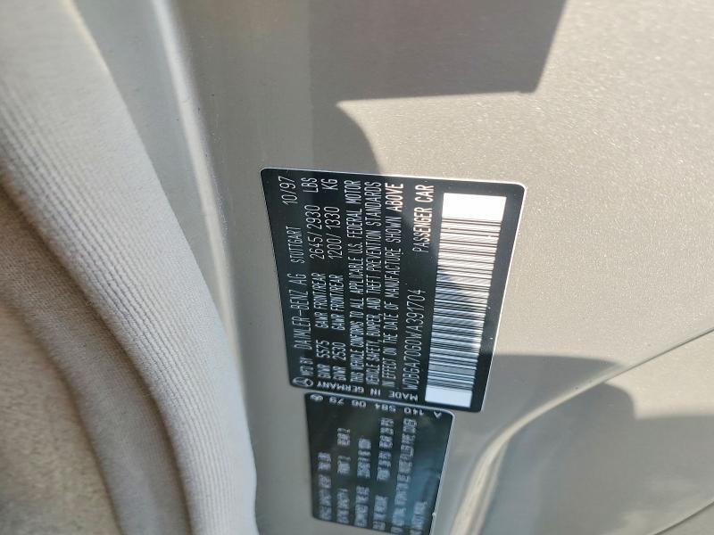 Продажа на аукционе авто 1998 Mercedes-benz Cl, vin: WDBGA70G0WA391704, номер лота: 59078566
