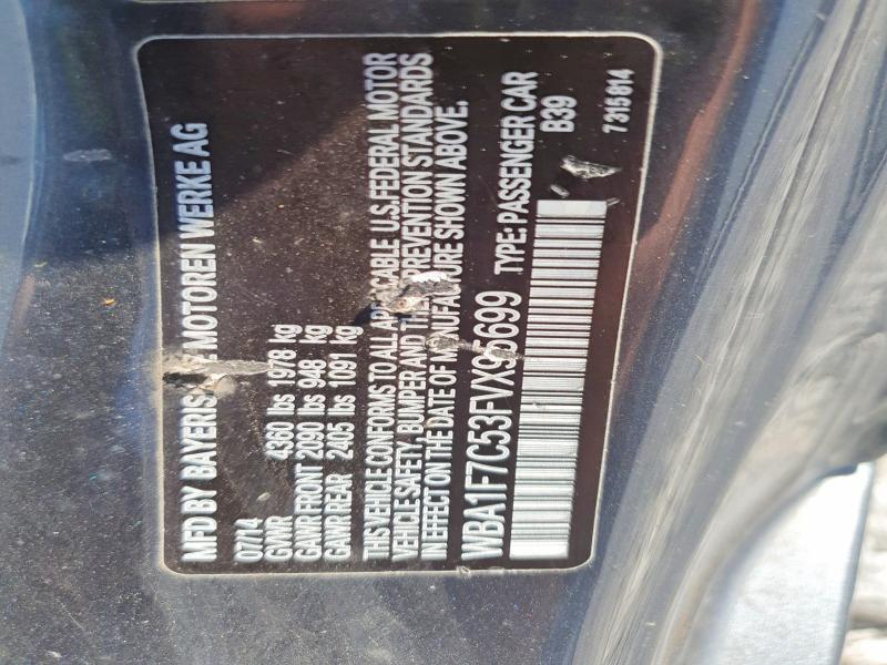 Aukcja sprzedaży 2015 Bmw 228, vin: WBA1F7C53FVX95699, numer aukcji: 60430186