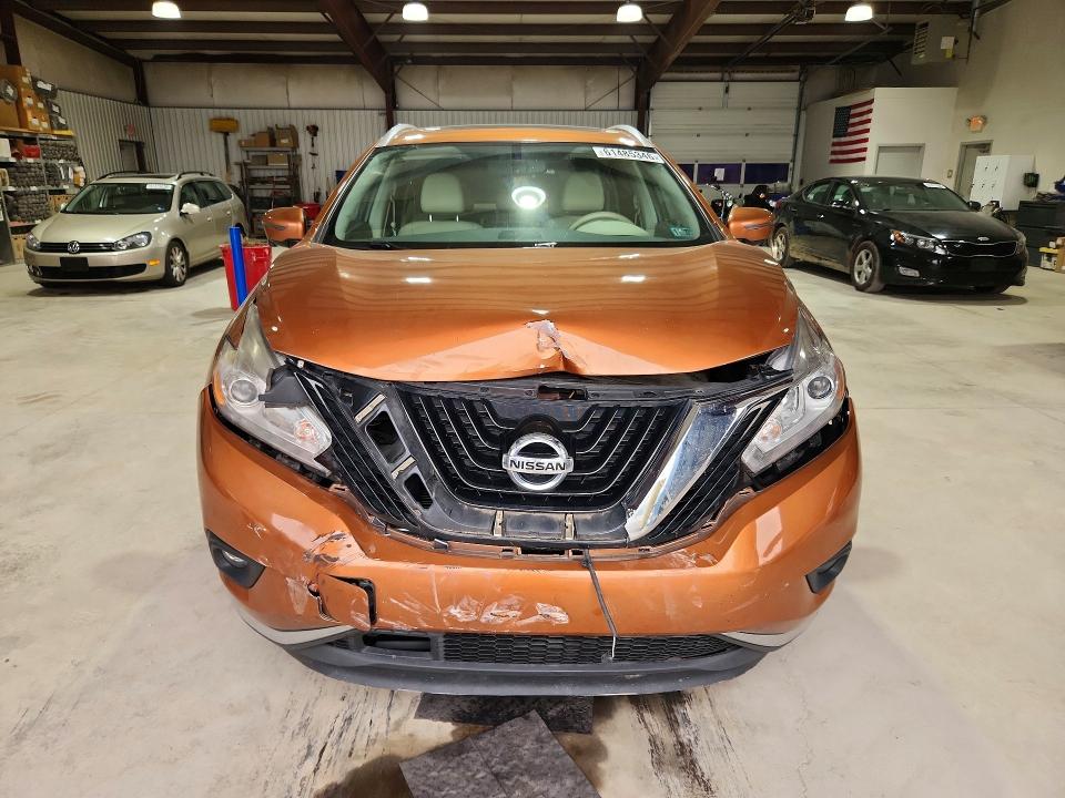 Продажа на аукционе авто 2017 Nissan Murano, vin: 5N1AZ2MH9HN105216, номер лота: 61485346