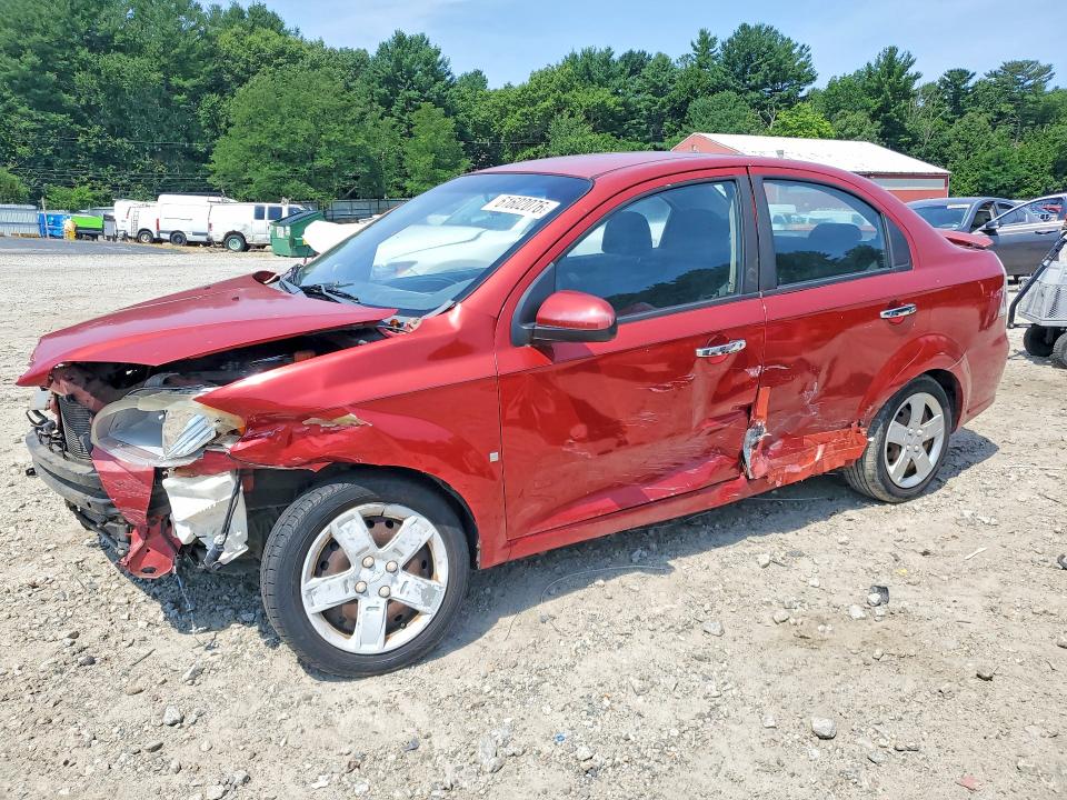 61602076 :رقم المزاد ، KL1TG56E09B338452 vin ، 2009 Chevrolet Aveo مزاد بيع