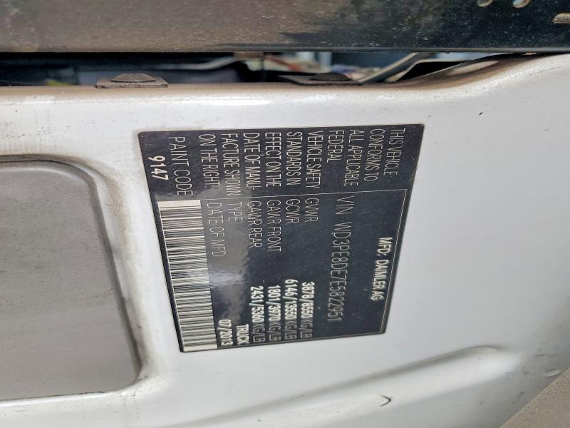 61902656 :رقم المزاد ، WD3PE8DE7E5822951 vin ، 2014 Mercedes-benz Sprinter مزاد بيع
