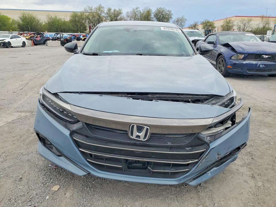 61518236 :رقم المزاد ، 1HGCV1F42MA023814 vin ، 2021 Honda Accord مزاد بيع