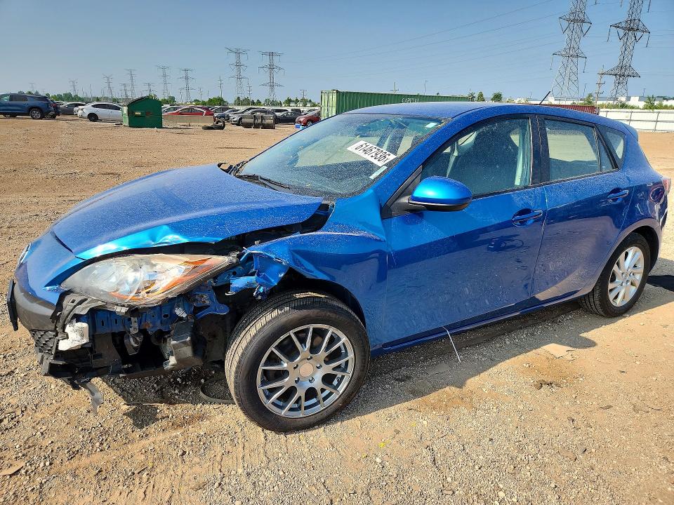 Aukcja sprzedaży 2012 Mazda 3, vin: JM1BL1L70C1656552, numer aukcji: 61467936