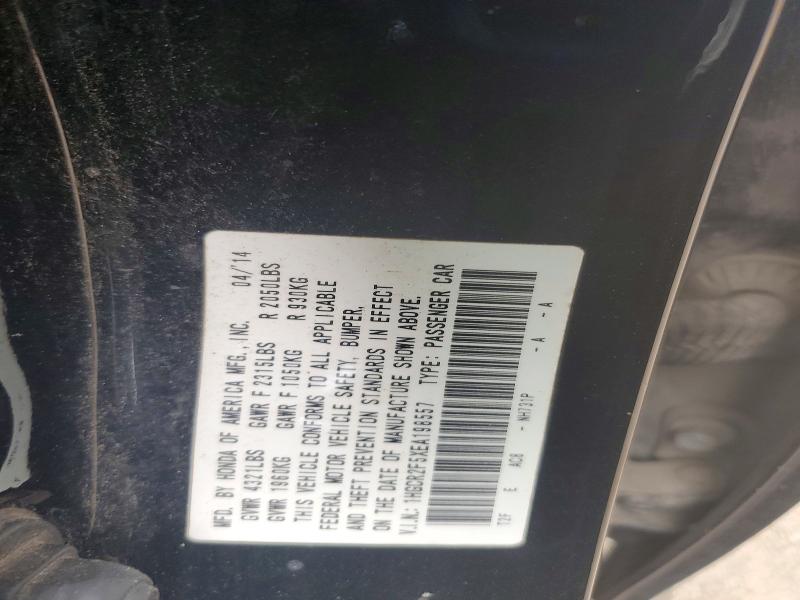 62133666 :رقم المزاد ، 1HGCR2F5XEA198557 vin ، 2014 Honda Accord مزاد بيع