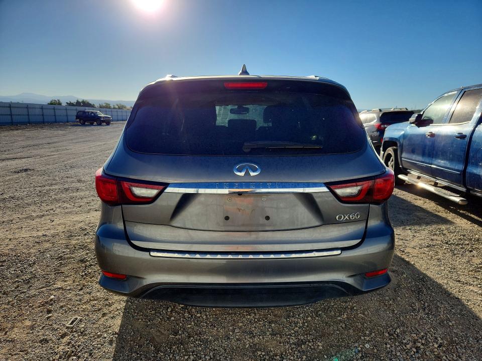 62435516 :رقم المزاد ، 5N1DL0MN4KC553116 vin ، 2019 Infiniti Qx60 مزاد بيع