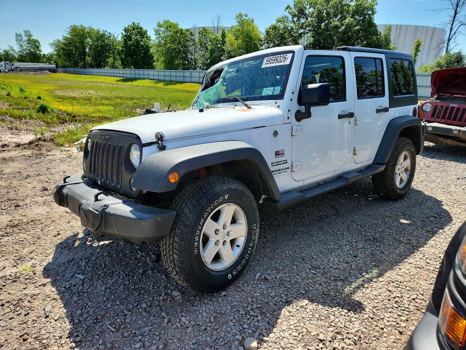 Aukcja sprzedaży 2017 Jeep Wrangler Unlimited, vin: 1C4BJWDG5HL748169, numer aukcji: 59599326