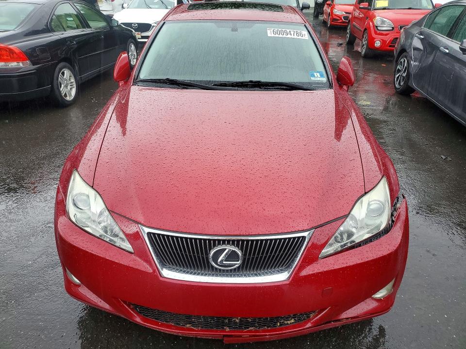 Продаж на аукціоні авто 2007 Lexus Is, vin: JTHCK262175013248, номер лоту: 60094786